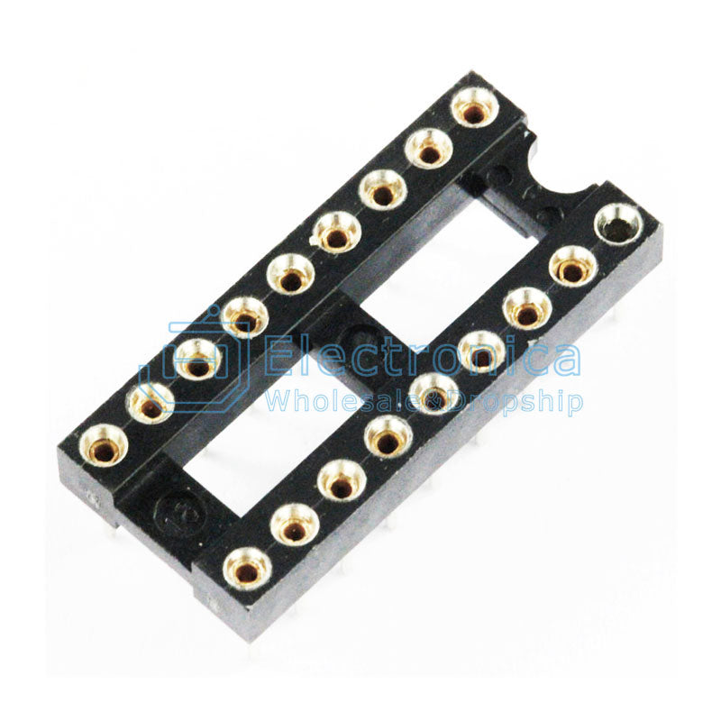 18Pin IC Socket Round Hole - I Found Tech Chinese Warehouse Import
