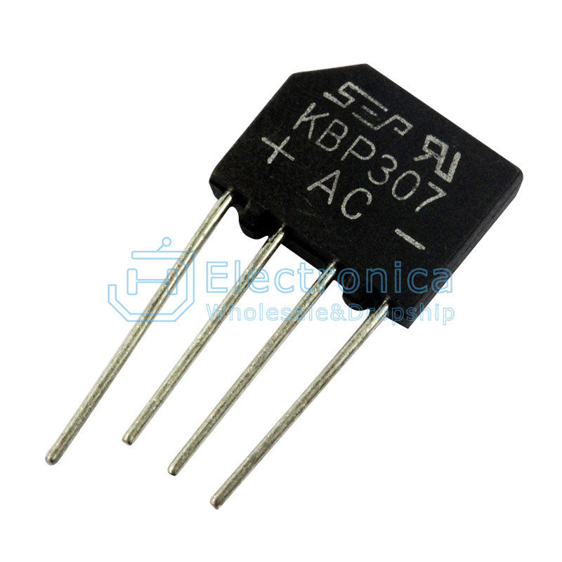 3A700V KBP307 Bridge Rectifier - I Found Tech Chinese Warehouse Import - 10PCS