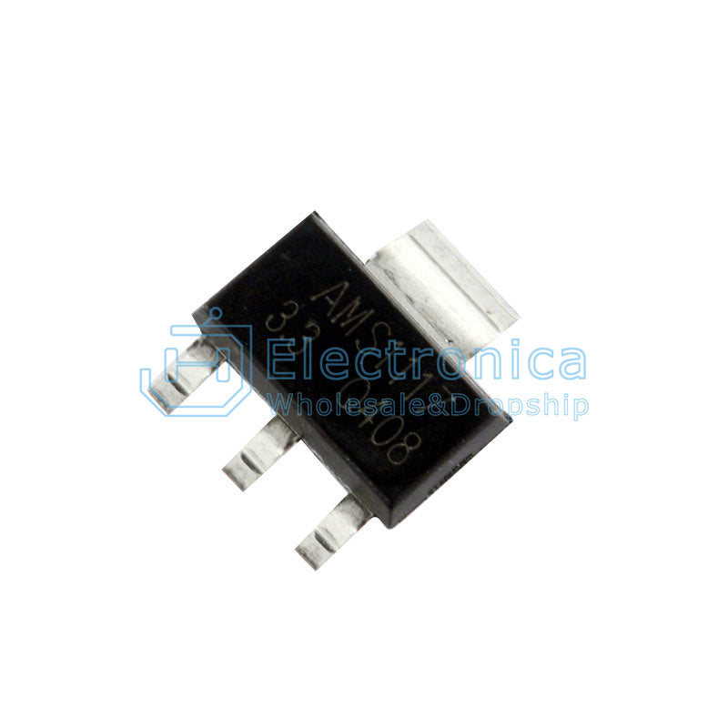 Power Supply IC AMS1117-3.3 ASM1117 SOT-223 - I Found Tech Chinese Warehouse Import - 10PCS