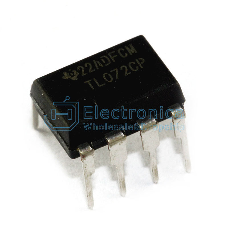 DIP TL072CP TL072 Amplifier JFET DIP-8 - I Found Tech Chinese Warehouse Import - 10PCS